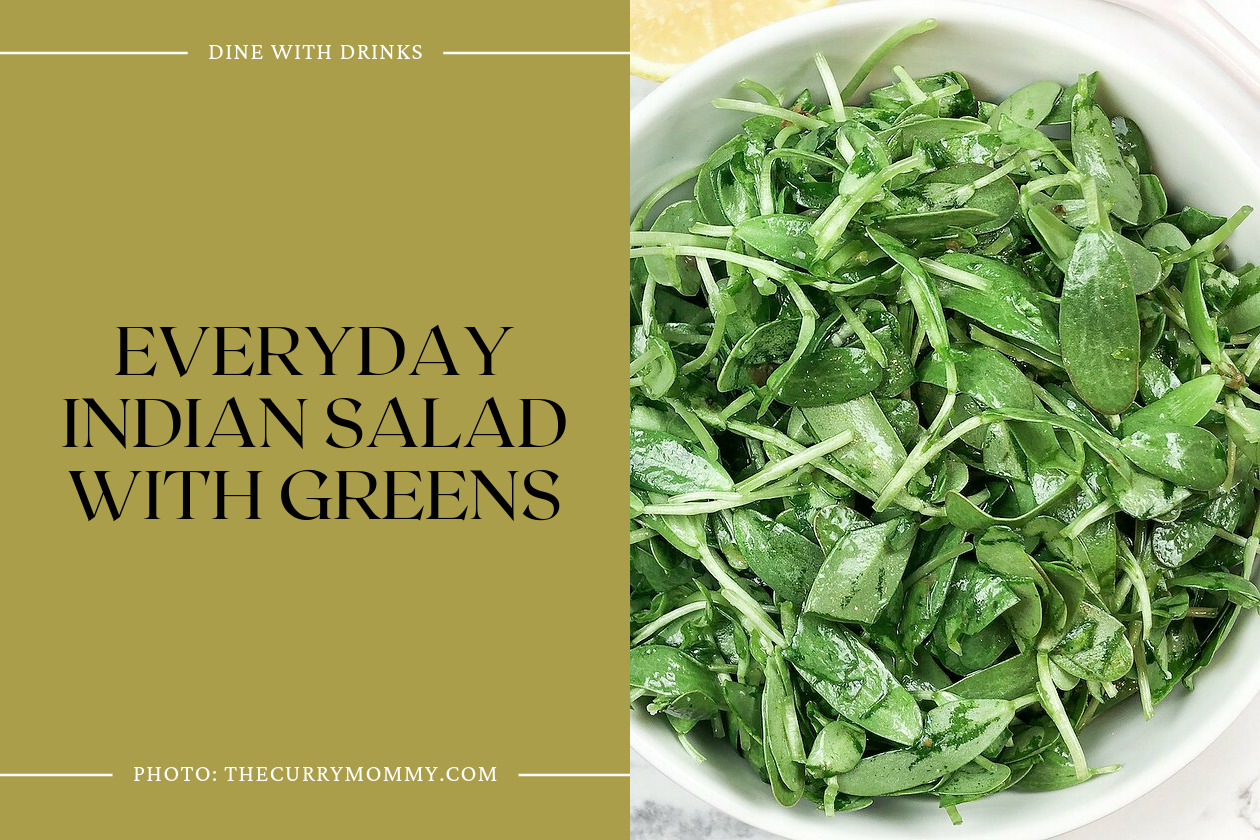 Everyday Indian Salad With Greens