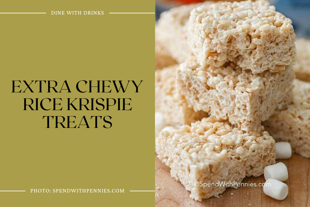 Extra Chewy Rice Krispie Treats