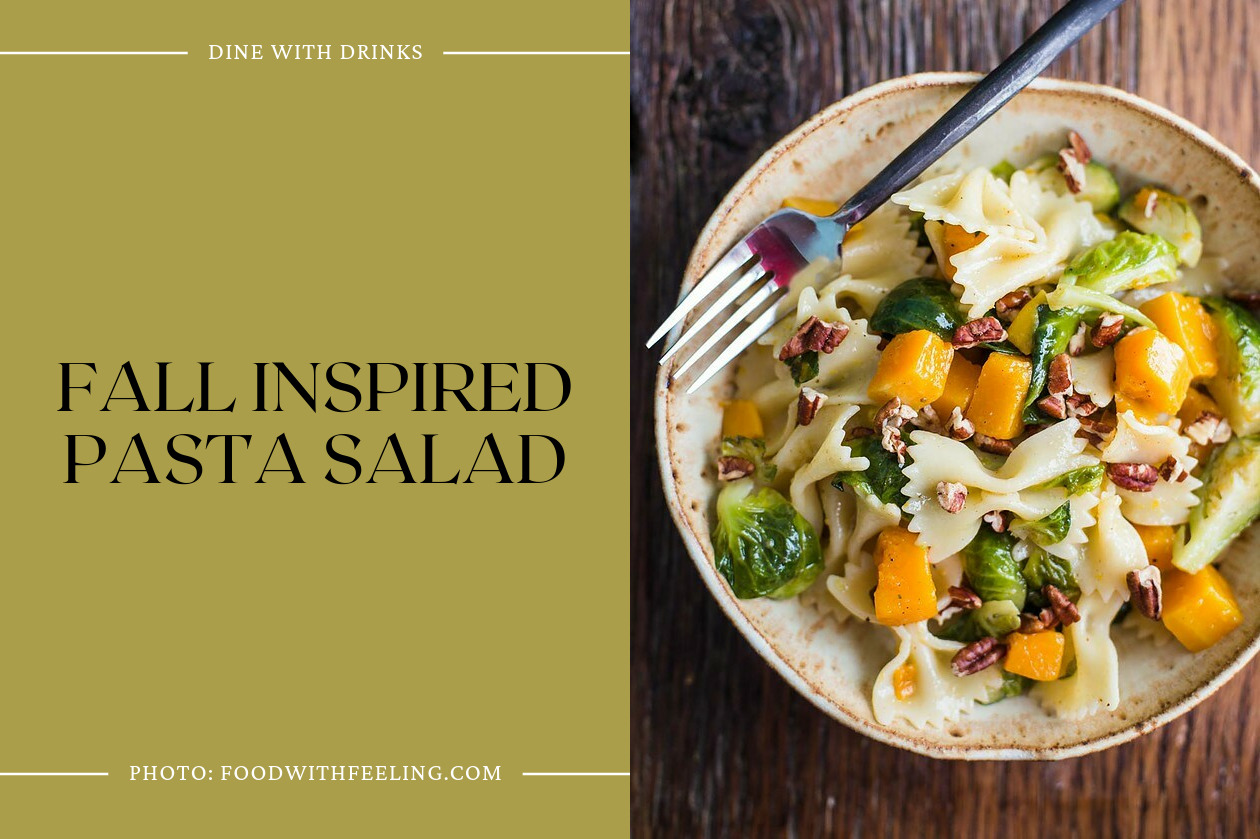 Fall Inspired Pasta Salad