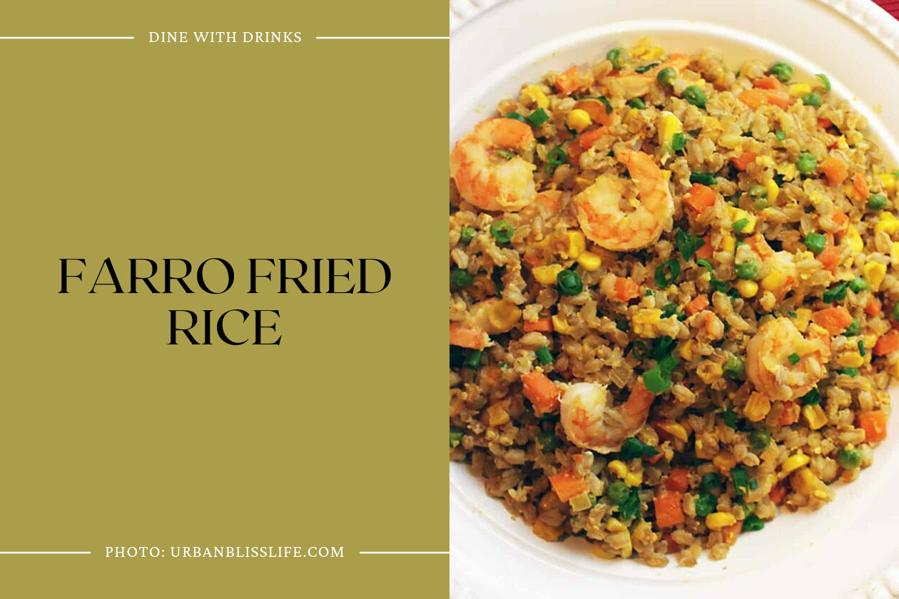 Farro Fried Rice