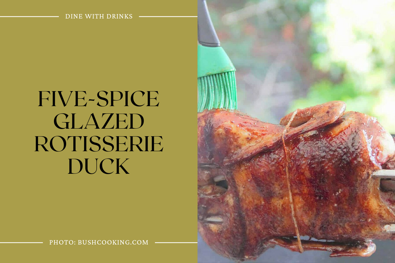 Five-Spice Glazed Rotisserie Duck