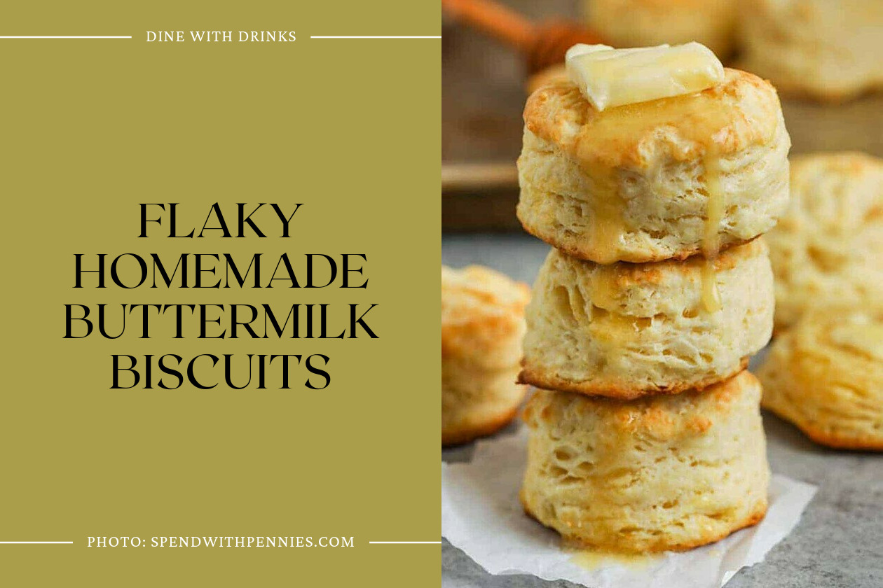 Flaky Homemade Buttermilk Biscuits