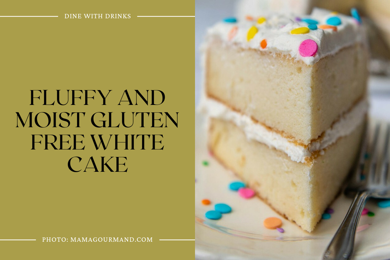 Fluffy And Moist Gluten Free White Cake