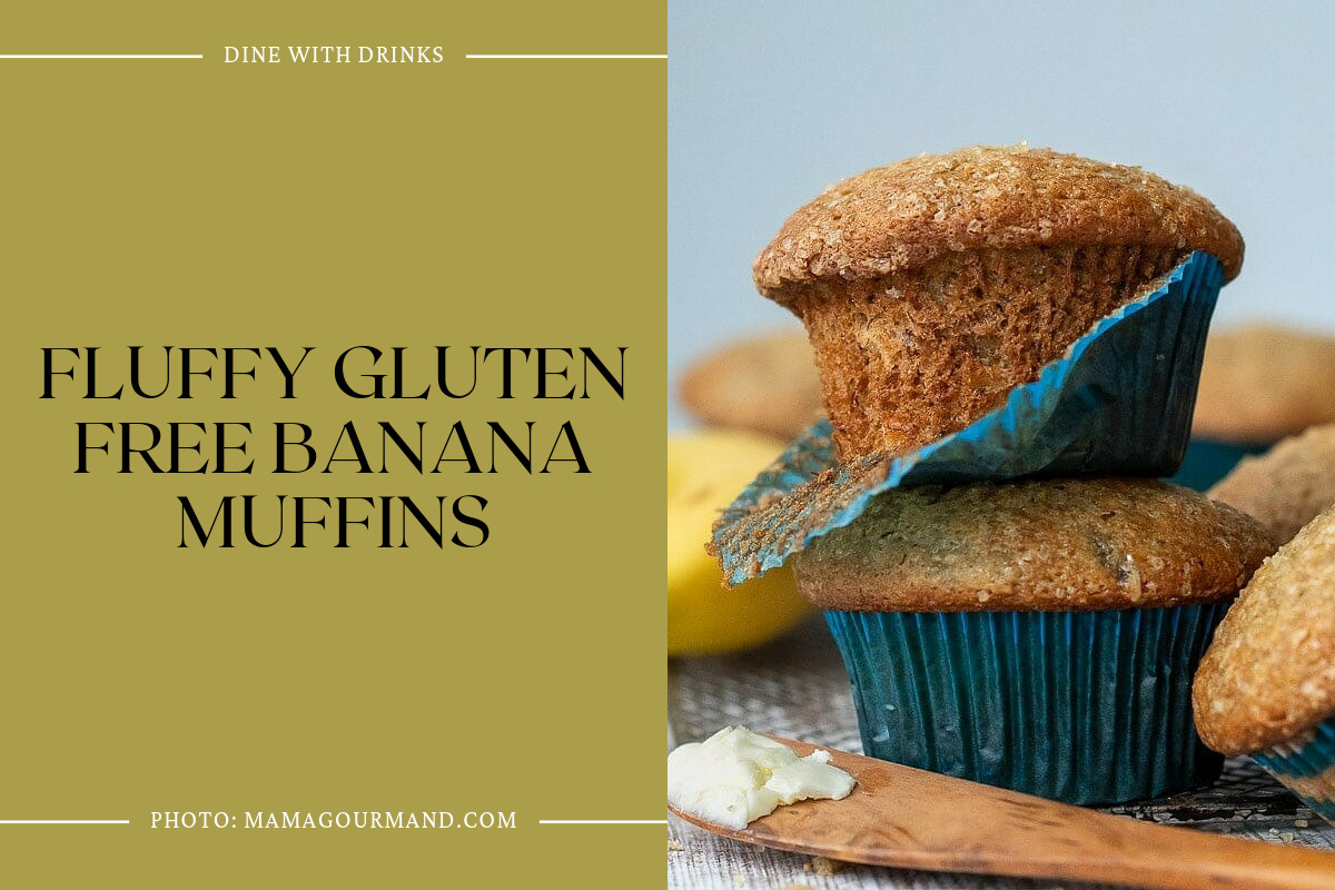 Fluffy Gluten Free Banana Muffins