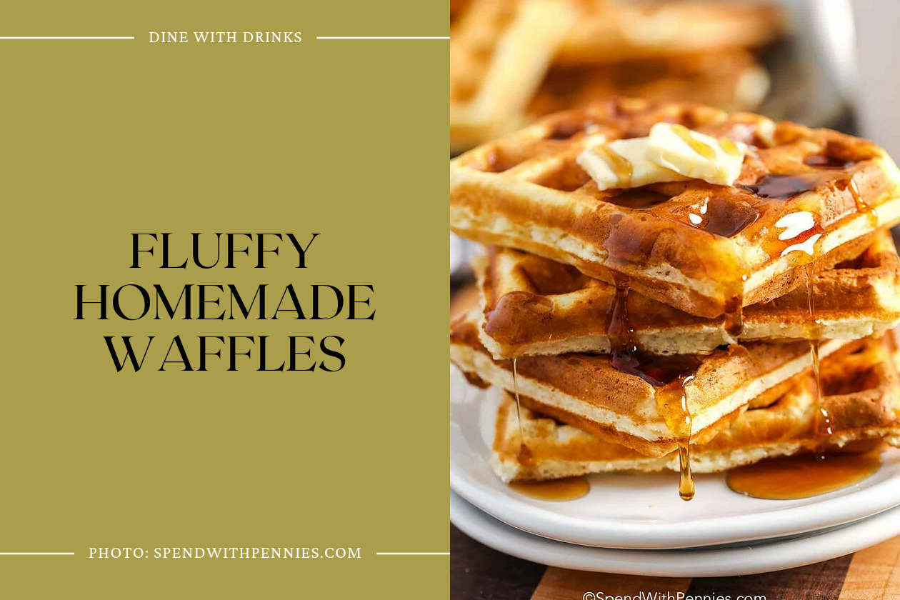 Fluffy Homemade Waffles