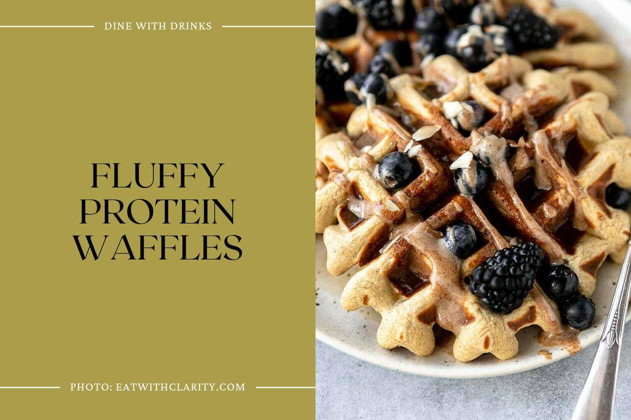 Fluffy Protein Waffles