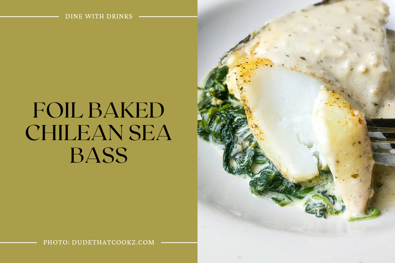 Foil Baked Chilean Sea Bass