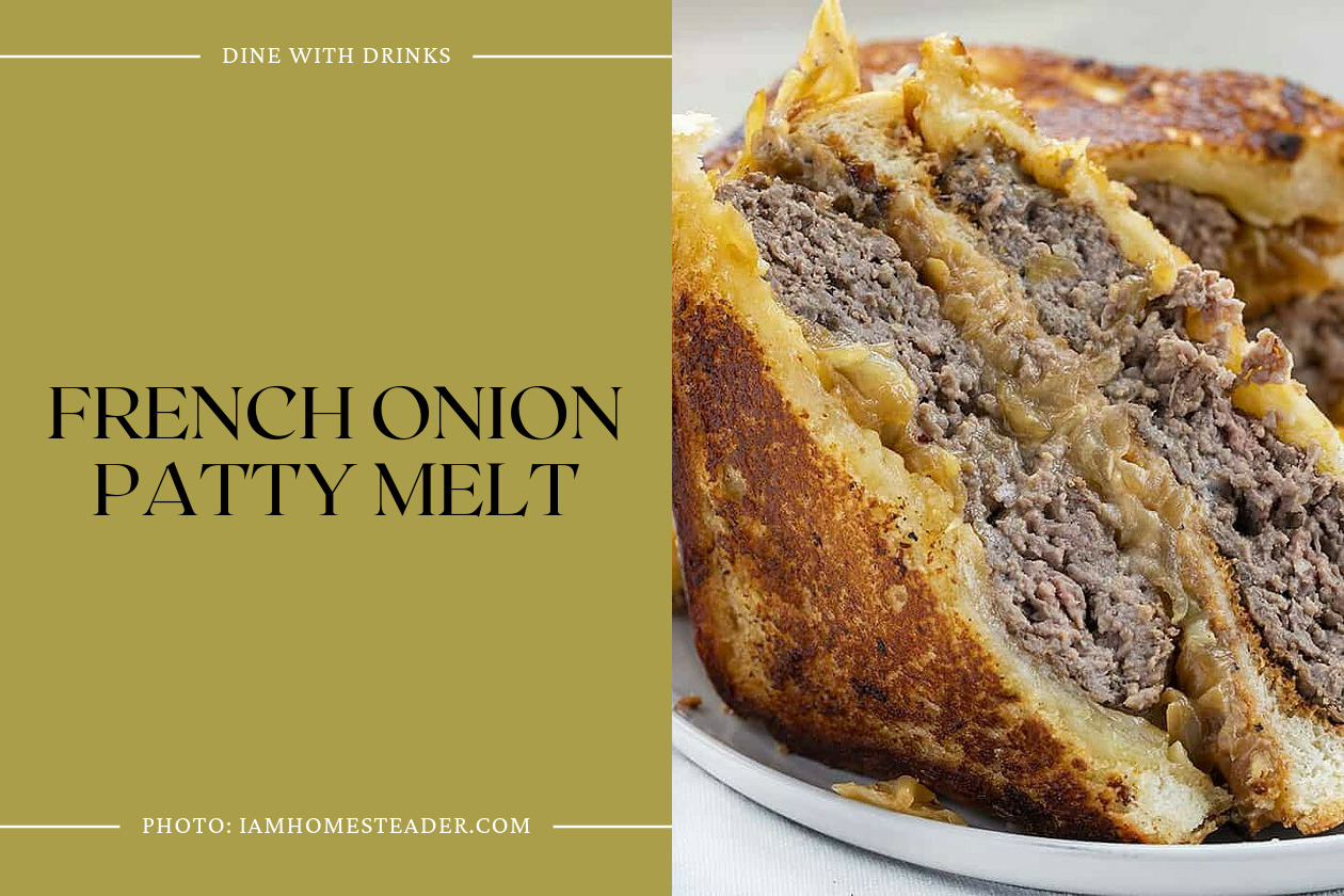 French Onion Patty Melt