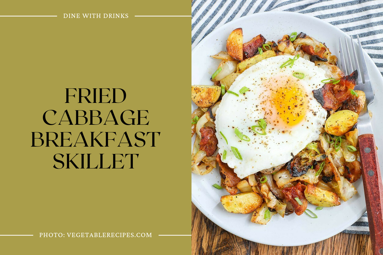 Fried Cabbage Breakfast Skillet