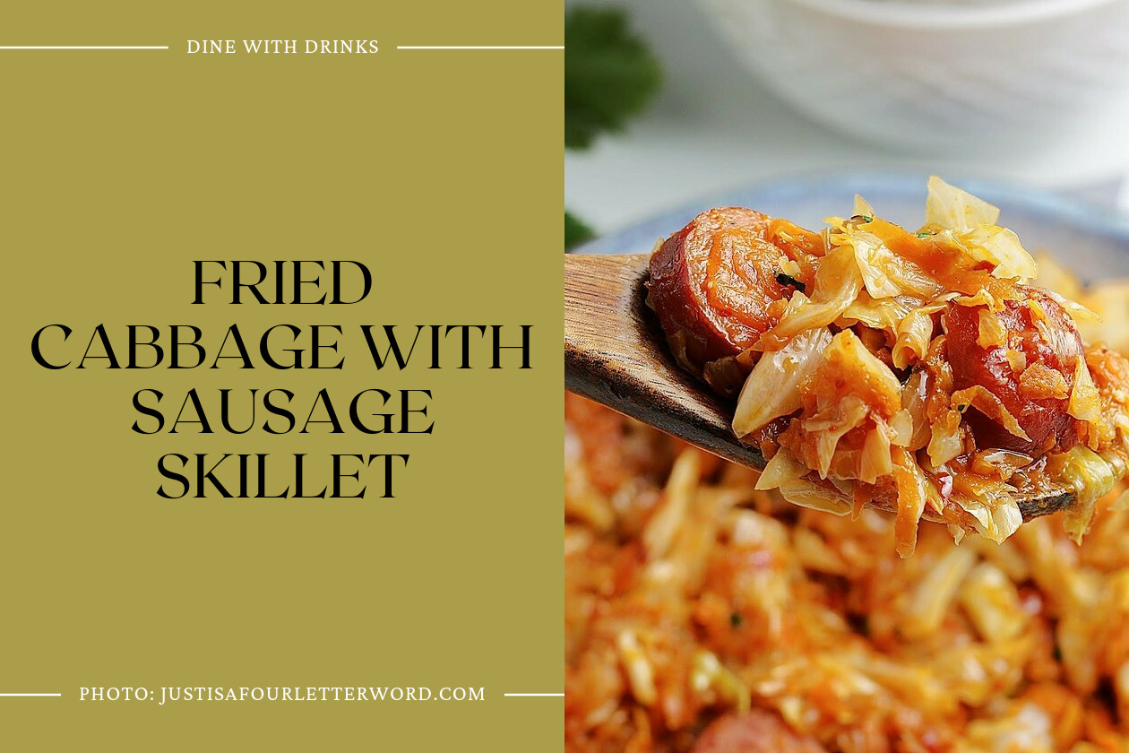 Fried Cabbage With Sausage Skillet