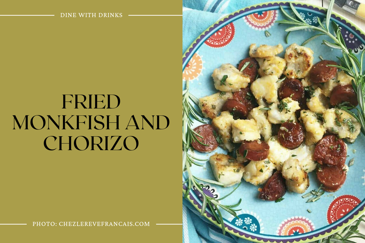 Fried Monkfish And Chorizo