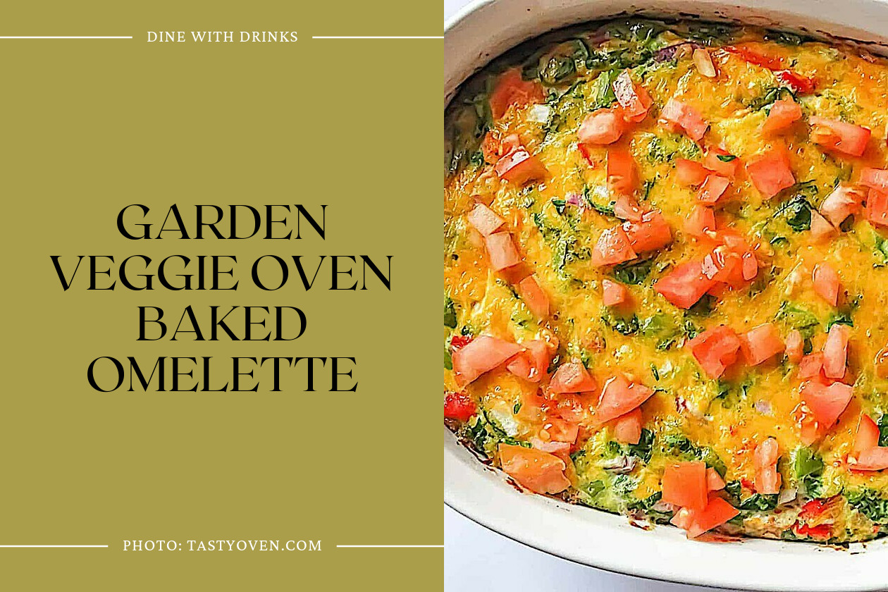 Garden Veggie Oven Baked Omelette