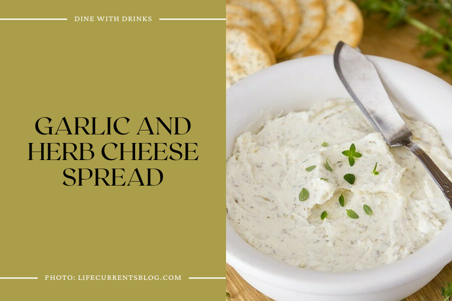 Garlic And Herb Cheese Spread