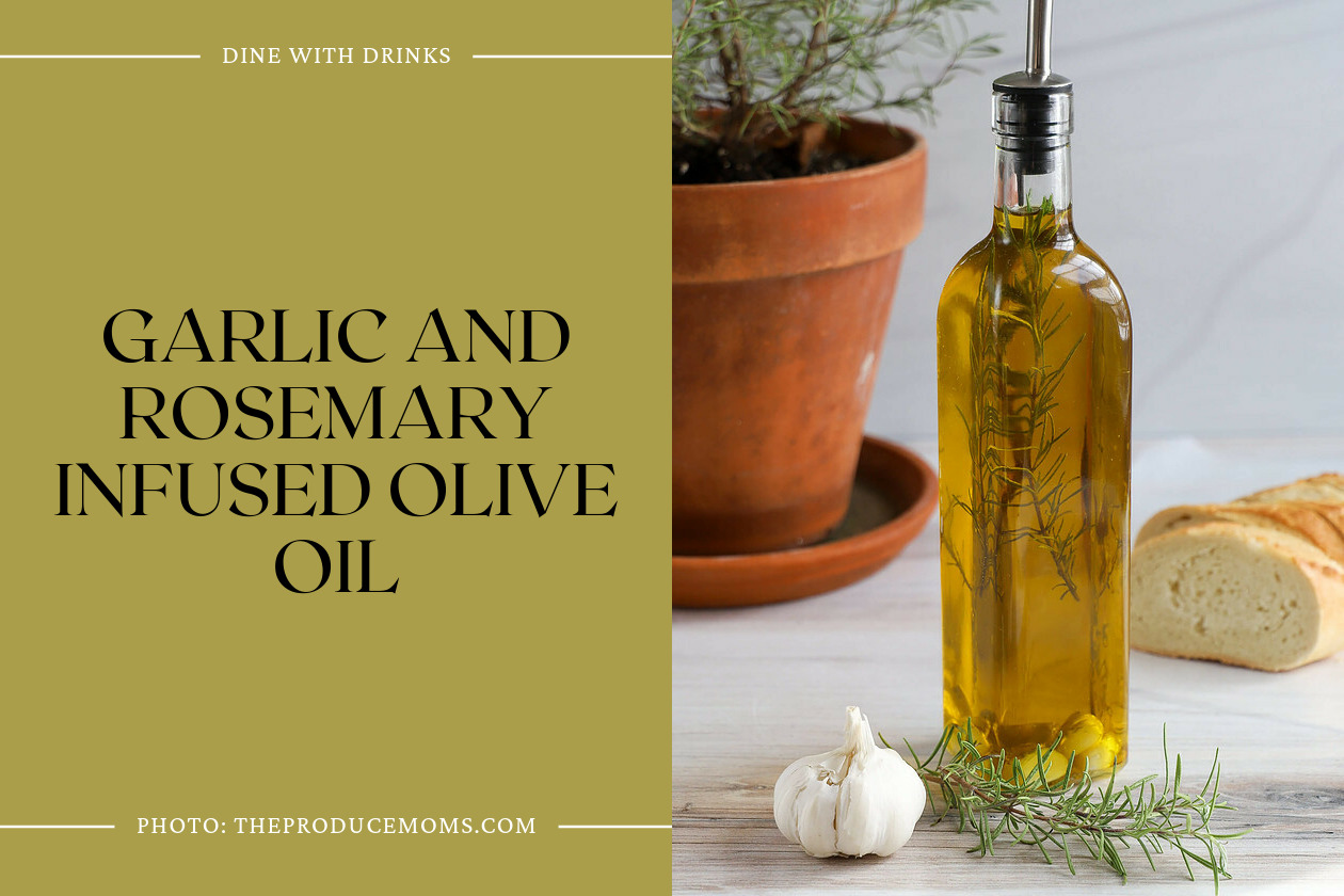 Garlic And Rosemary Infused Olive Oil