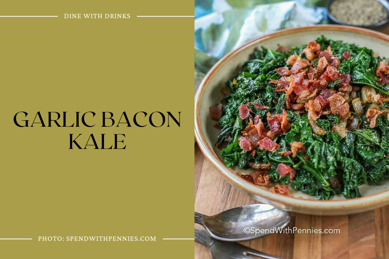 Garlic Bacon Kale