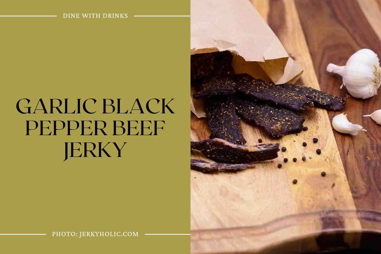 Garlic Black Pepper Beef Jerky
