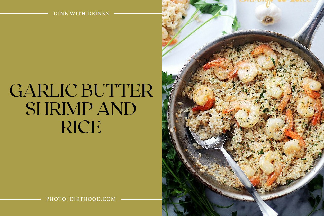 Garlic Butter Shrimp And Rice