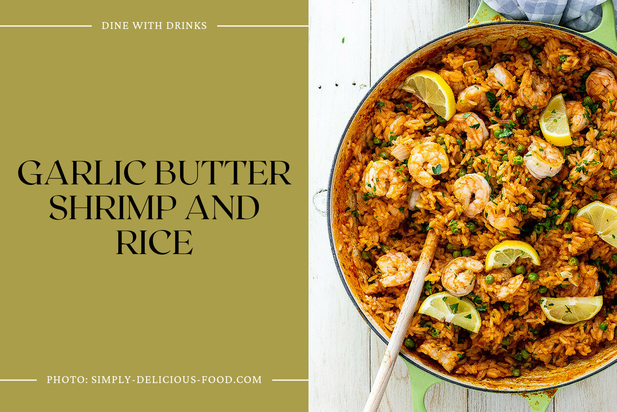 Garlic Butter Shrimp And Rice