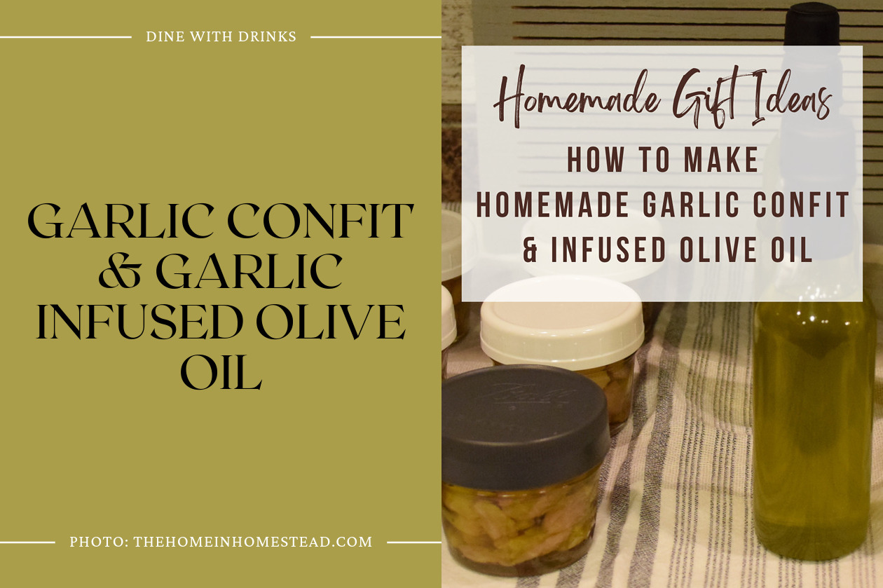 Garlic Confit & Garlic Infused Olive Oil