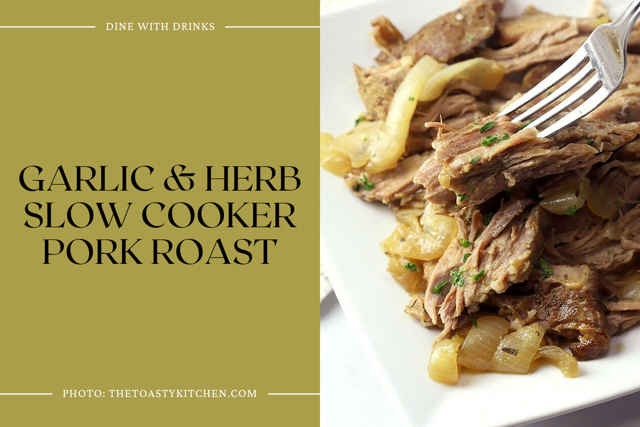 Garlic & Herb Slow Cooker Pork Roast