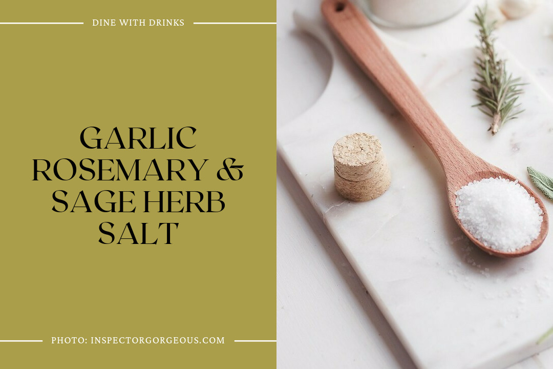 Garlic Rosemary & Sage Herb Salt