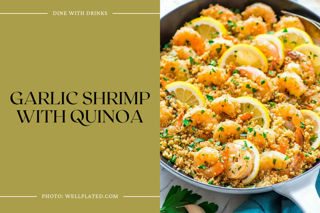 Garlic Shrimp With Quinoa