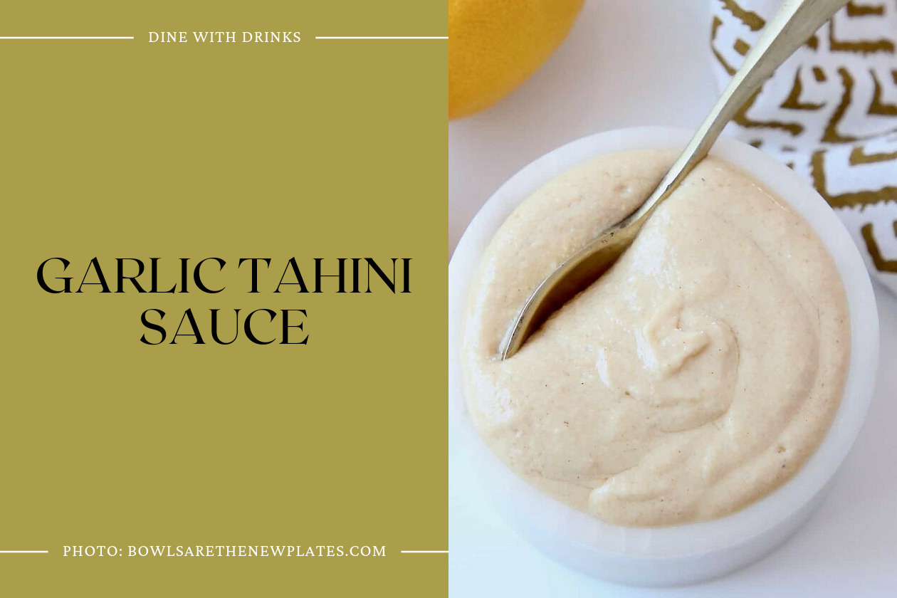 Garlic Tahini Sauce