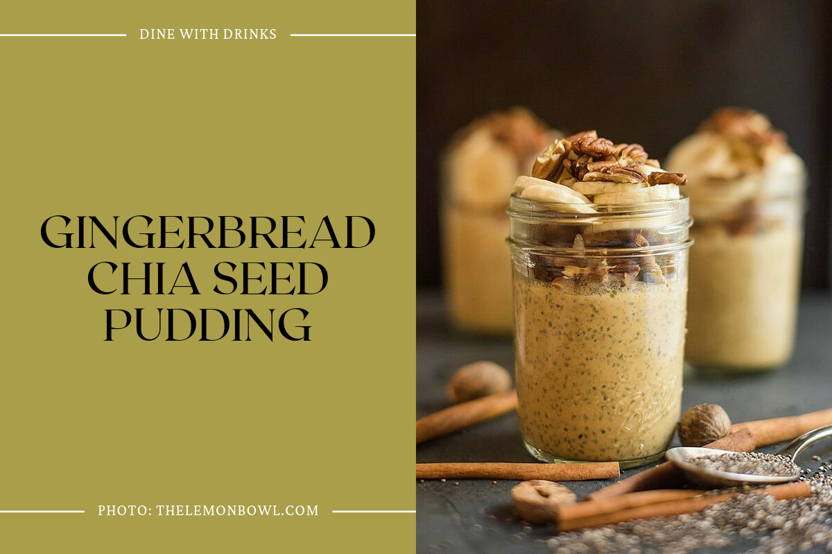 Gingerbread Chia Seed Pudding