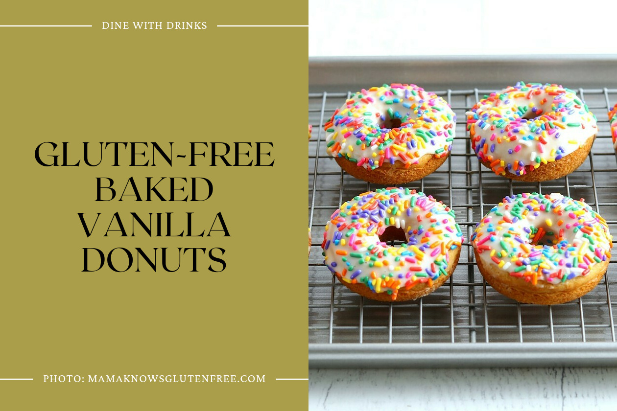 Gluten-Free Baked Vanilla Donuts