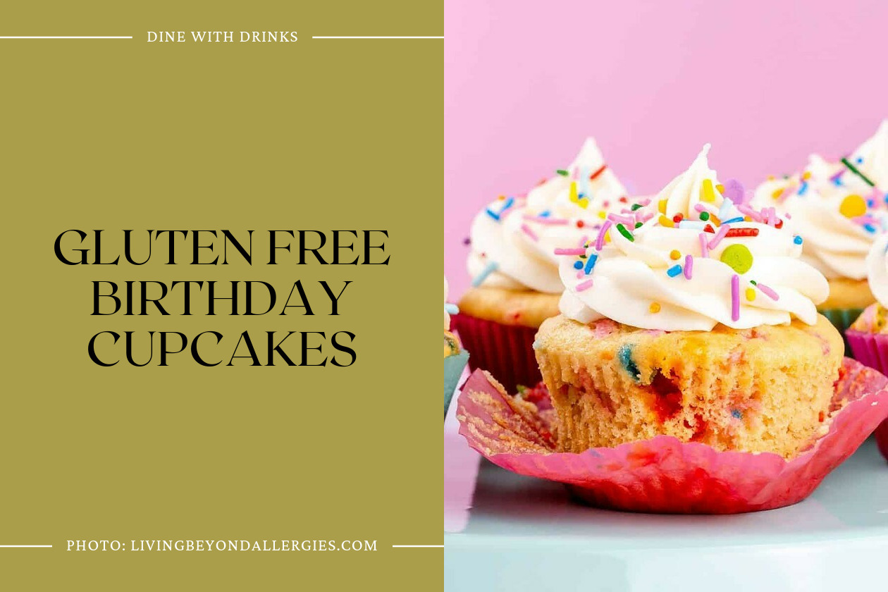 Gluten Free Birthday Cupcakes