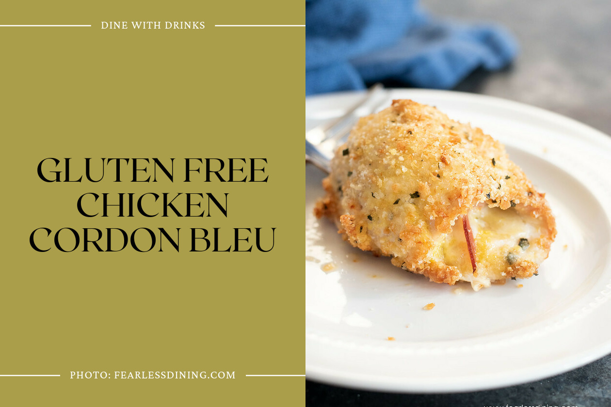 Gluten Free Chicken Cordon Bleu