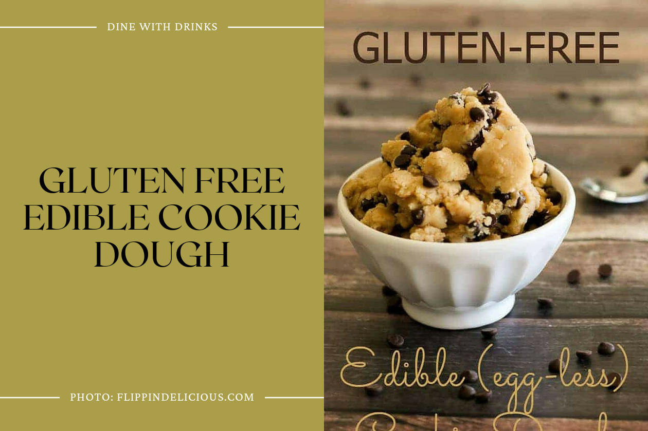 Gluten Free Edible Cookie Dough