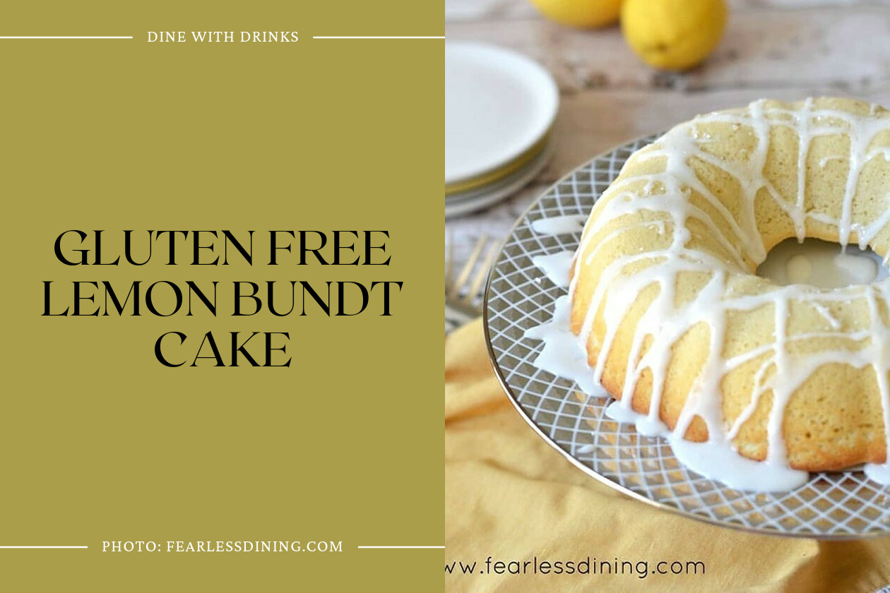 Gluten Free Lemon Bundt Cake