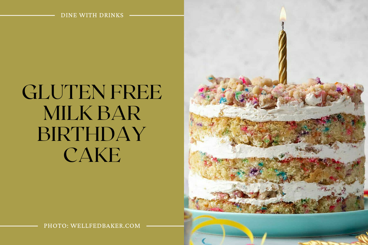 Gluten Free Milk Bar Birthday Cake