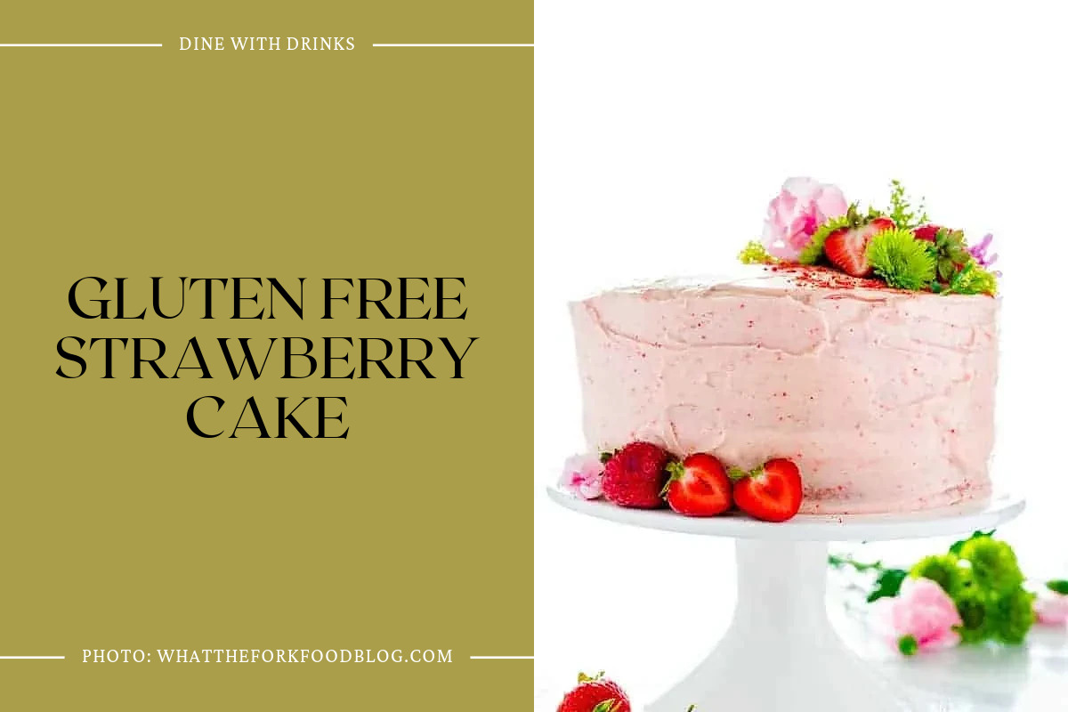 Gluten Free Strawberry Cake