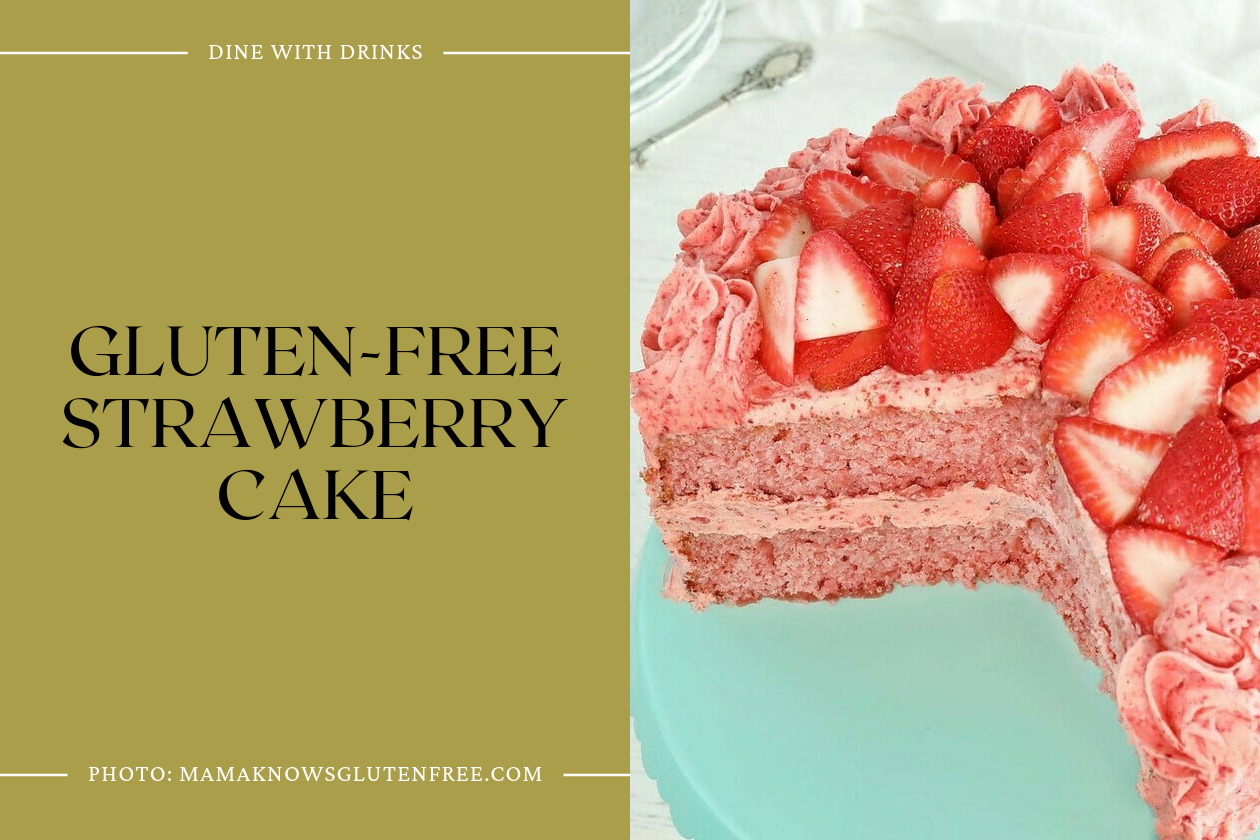 Gluten-Free Strawberry Cake