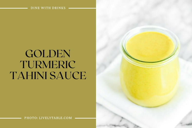 Golden Turmeric Tahini Sauce