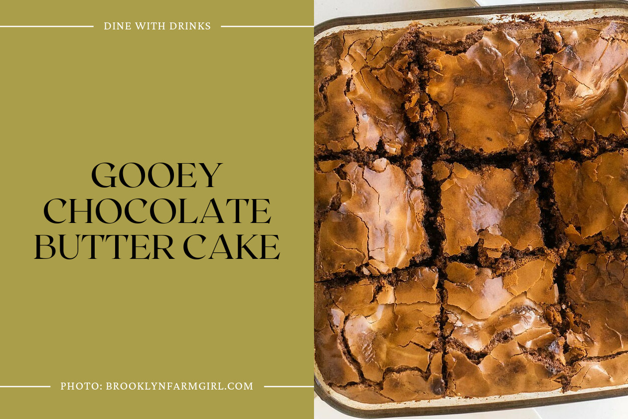Gooey Chocolate Butter Cake
