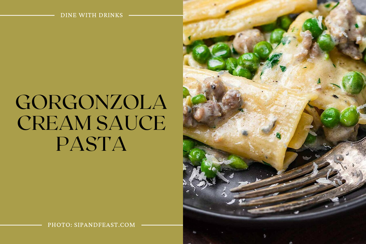 Gorgonzola Cream Sauce Pasta