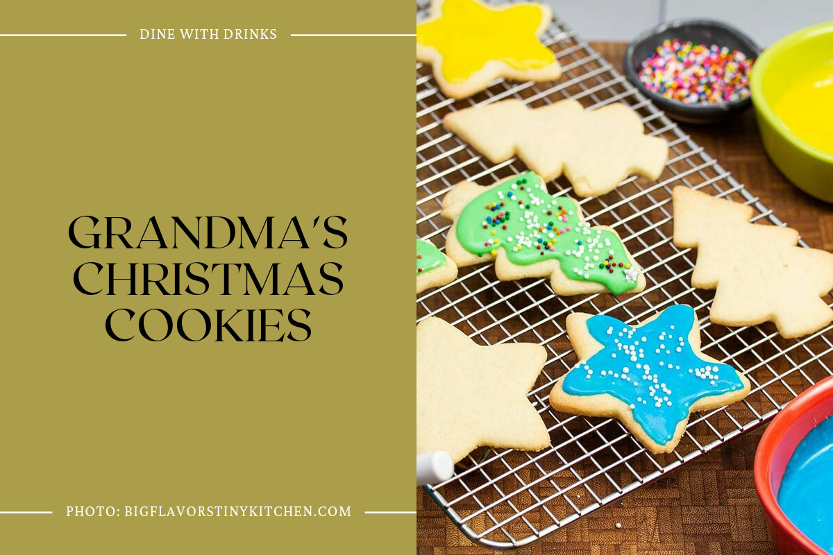 Grandma's Christmas Cookies