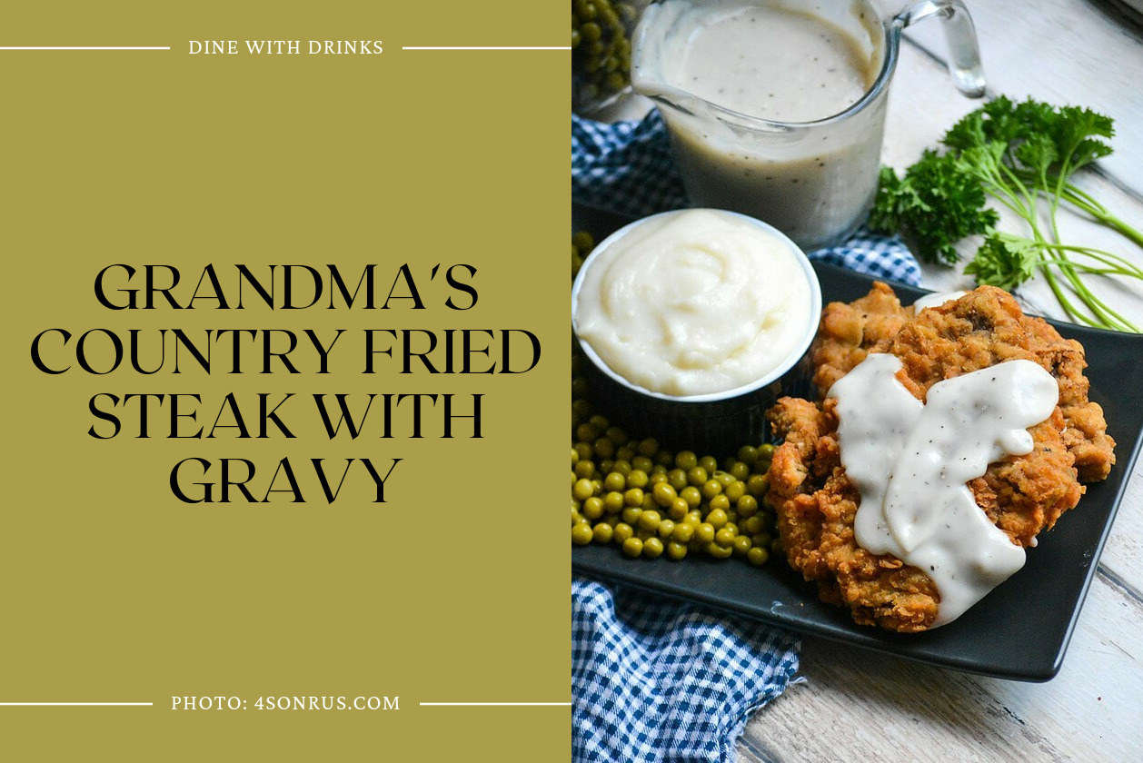 Grandma's Country Fried Steak With Gravy