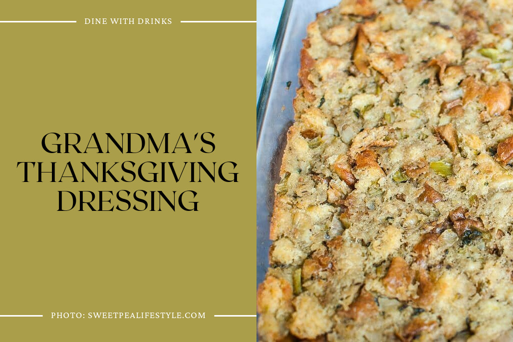 Grandma's Thanksgiving Dressing