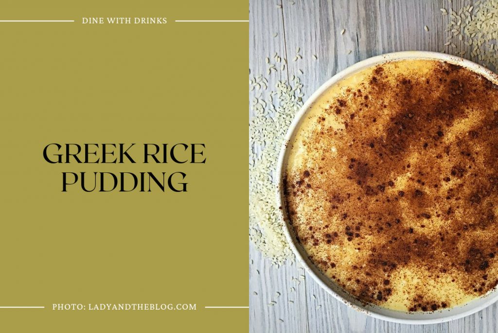 Is Rice Pudding Greek 26 Pudding Recipes to Satisfy Your Sweet Cravings! | DineWithDrinks