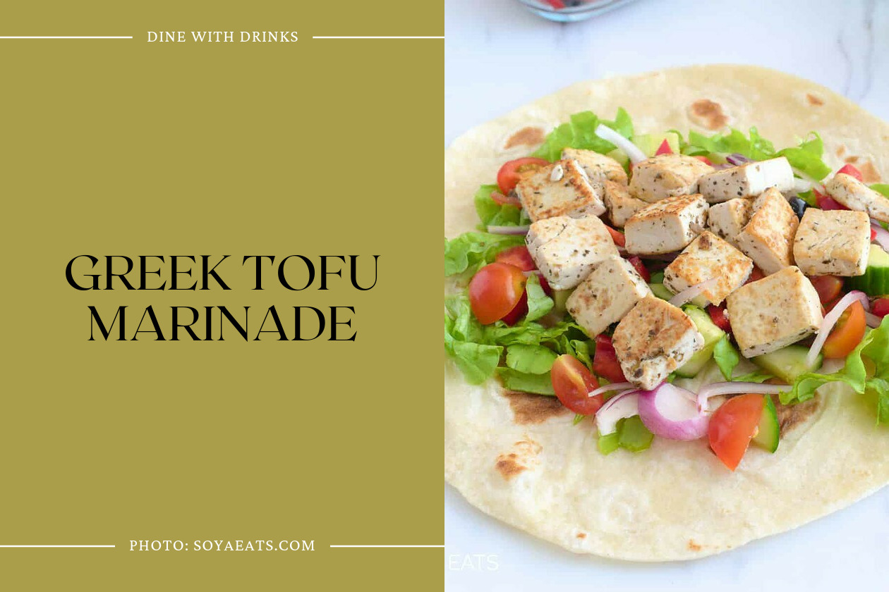 Greek Tofu Marinade