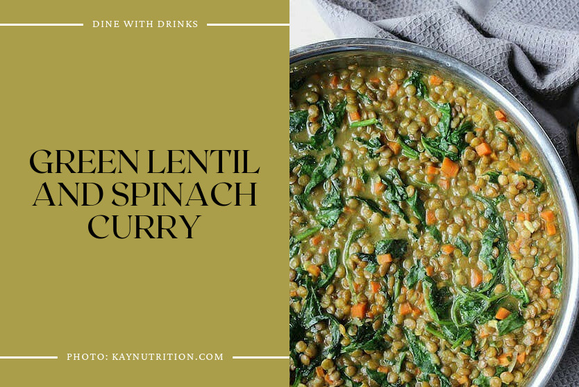 Green Lentil And Spinach Curry