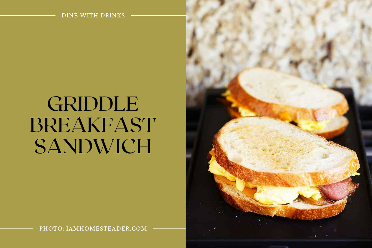 Griddle Breakfast Sandwich