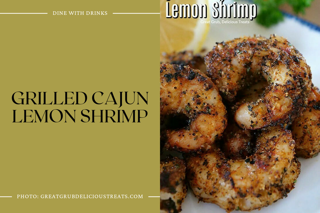 Grilled Cajun Lemon Shrimp