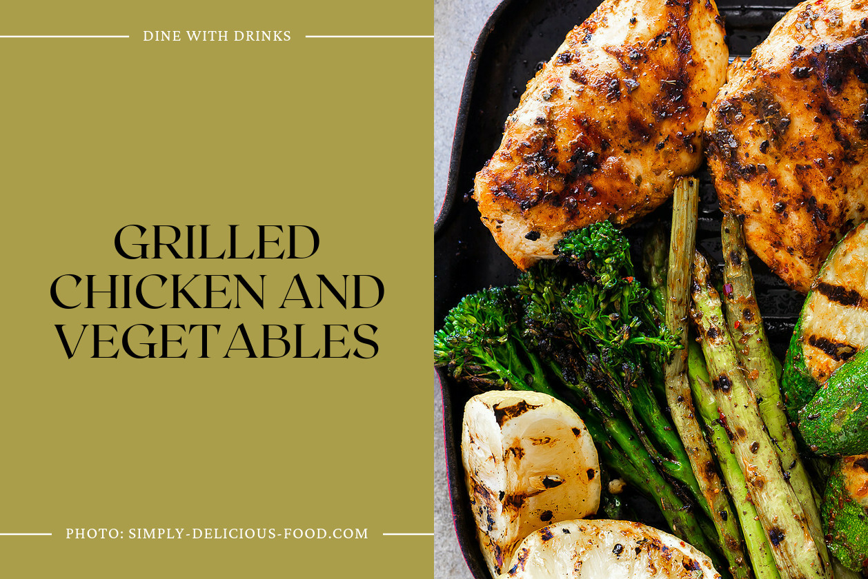 Grilled Chicken And Vegetables