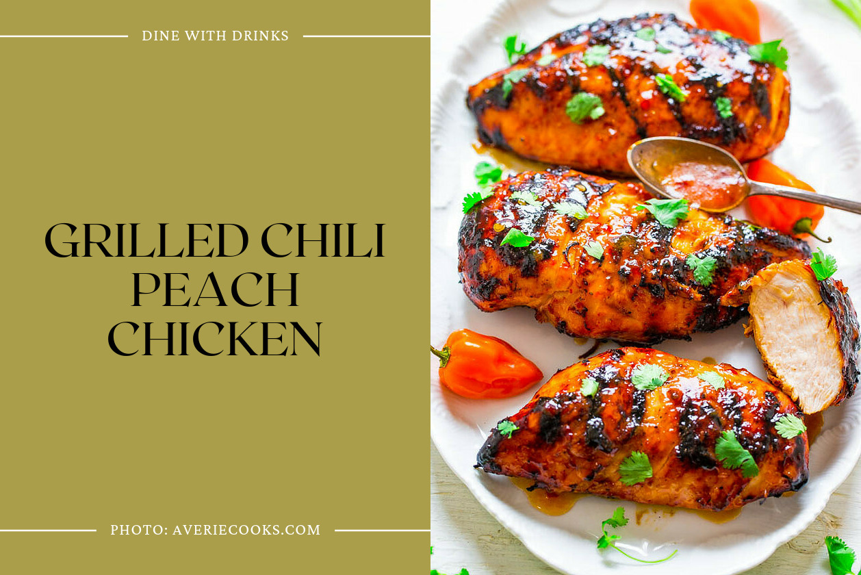 Grilled Chili Peach Chicken