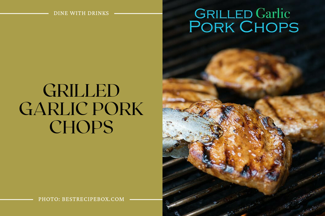Grilled Garlic Pork Chops